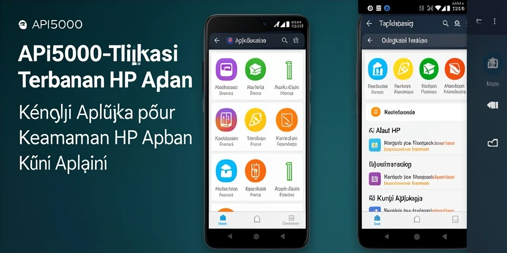 Antarmuka pengguna API5000 yang modern dan fungsional.