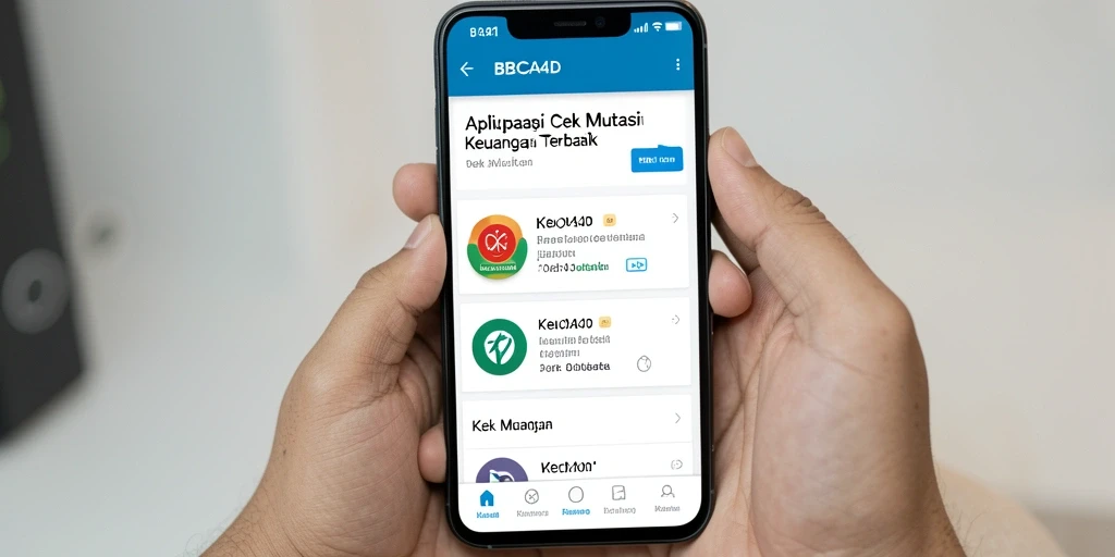 Antarmuka BBCA4D menunjukkan fitur cek mutasi rekening yang intuitif.