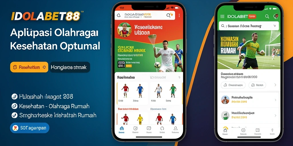 Tampilan antarmuka IDOLABET88 yang menarik dan fungsional untuk olahraga rumah.