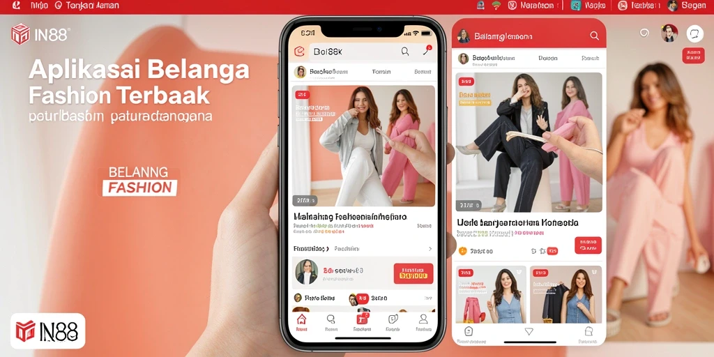 Antarmuka pengguna aplikasi IN88 yang menarik dan mudah digunakan.