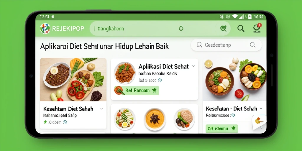 Antarmuka REJEKIPOP yang intuitif dan mudah digunakan.
