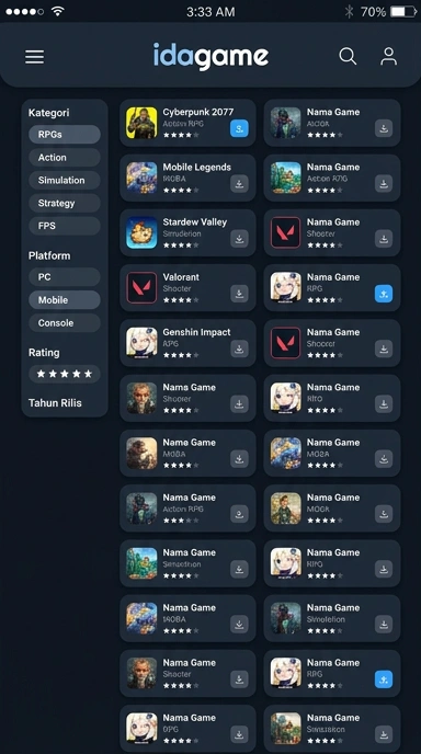 idagame - Pusat Akses Aplikasi Populer dan Kanal Uji Terbaik